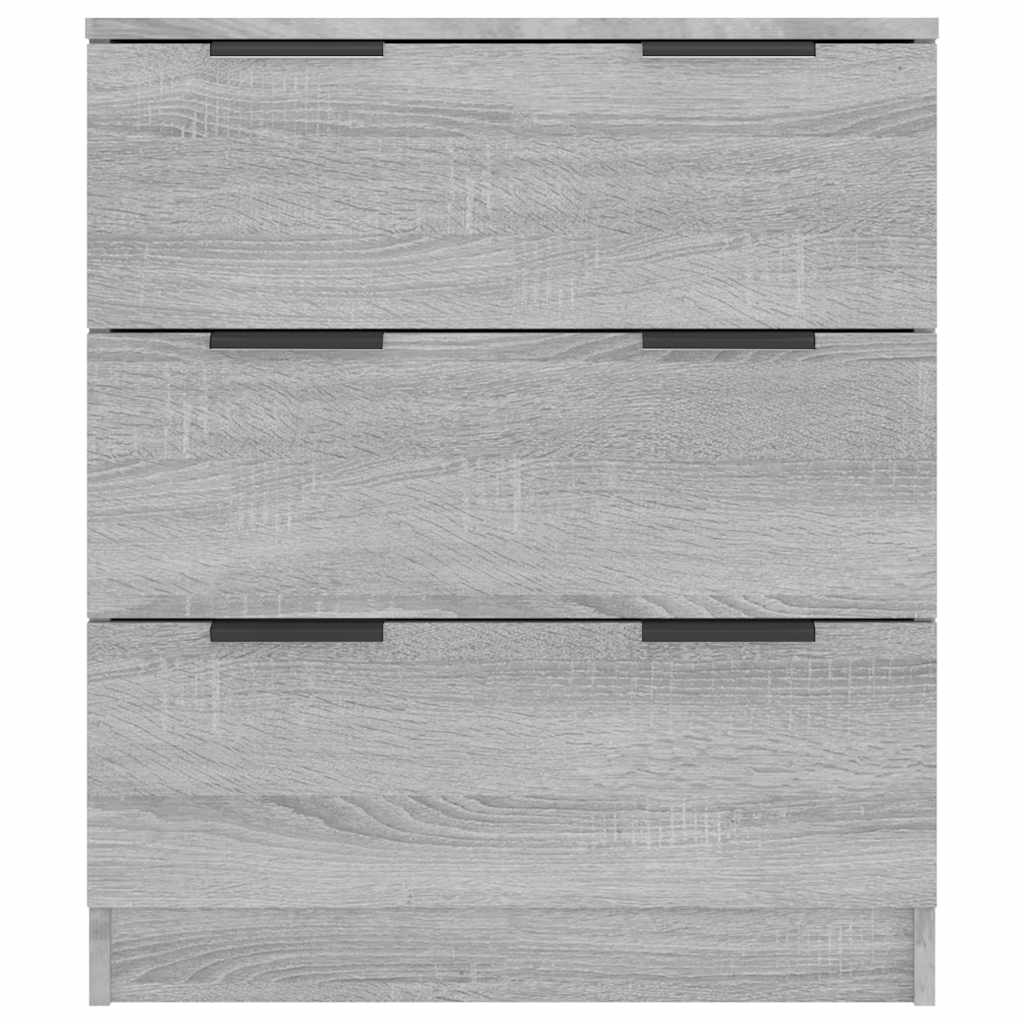 Dressoir 60x30x70 cm bewerkt hout grijs sonoma eiken is nu te koop bij PeponiXL, paradijselijk wonen!