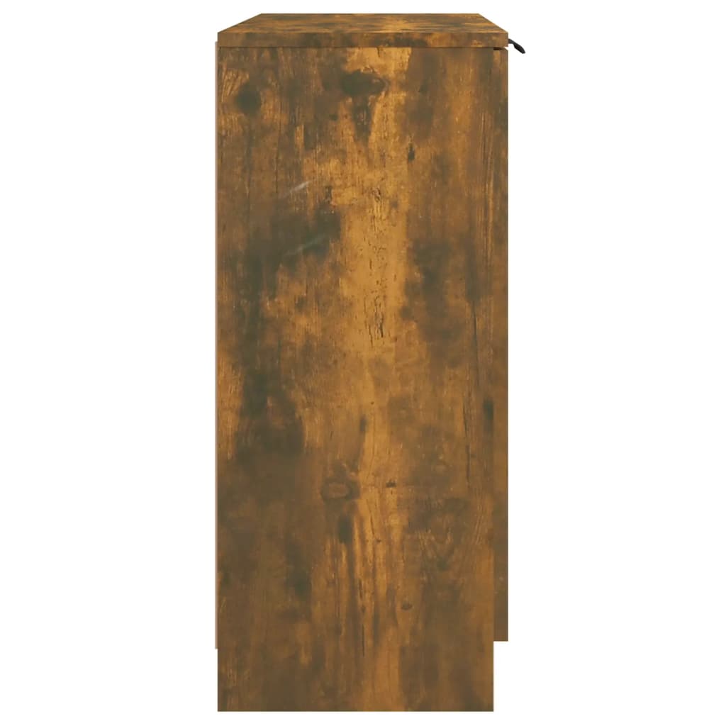 Dressoir 60x30x70 cm bewerkt hout gerookt eikenkleurig is nu te koop bij PeponiXL, paradijselijk wonen!