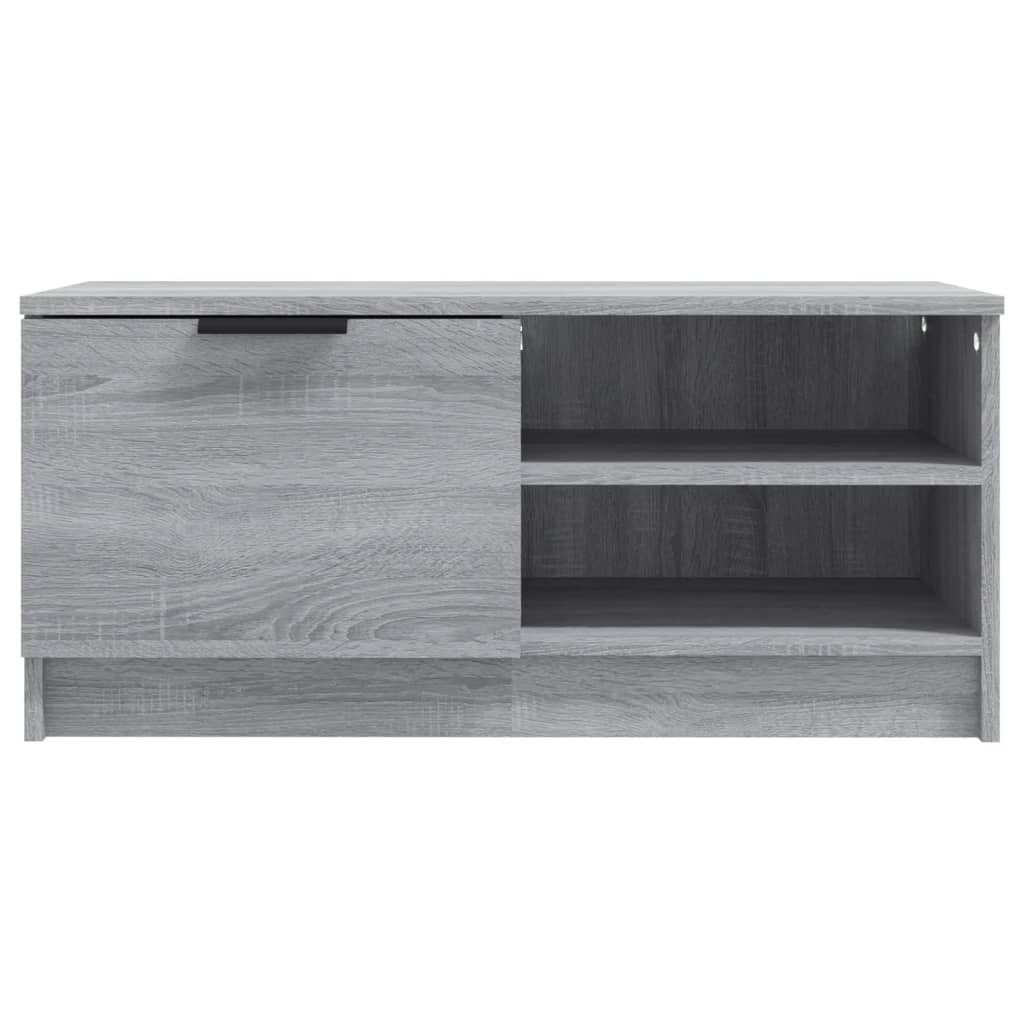 Tv-meubelen 2 st 80x35x36,5 cm bewerkt hout grijs sonoma eiken is nu te koop bij PeponiXL, paradijselijk wonen!