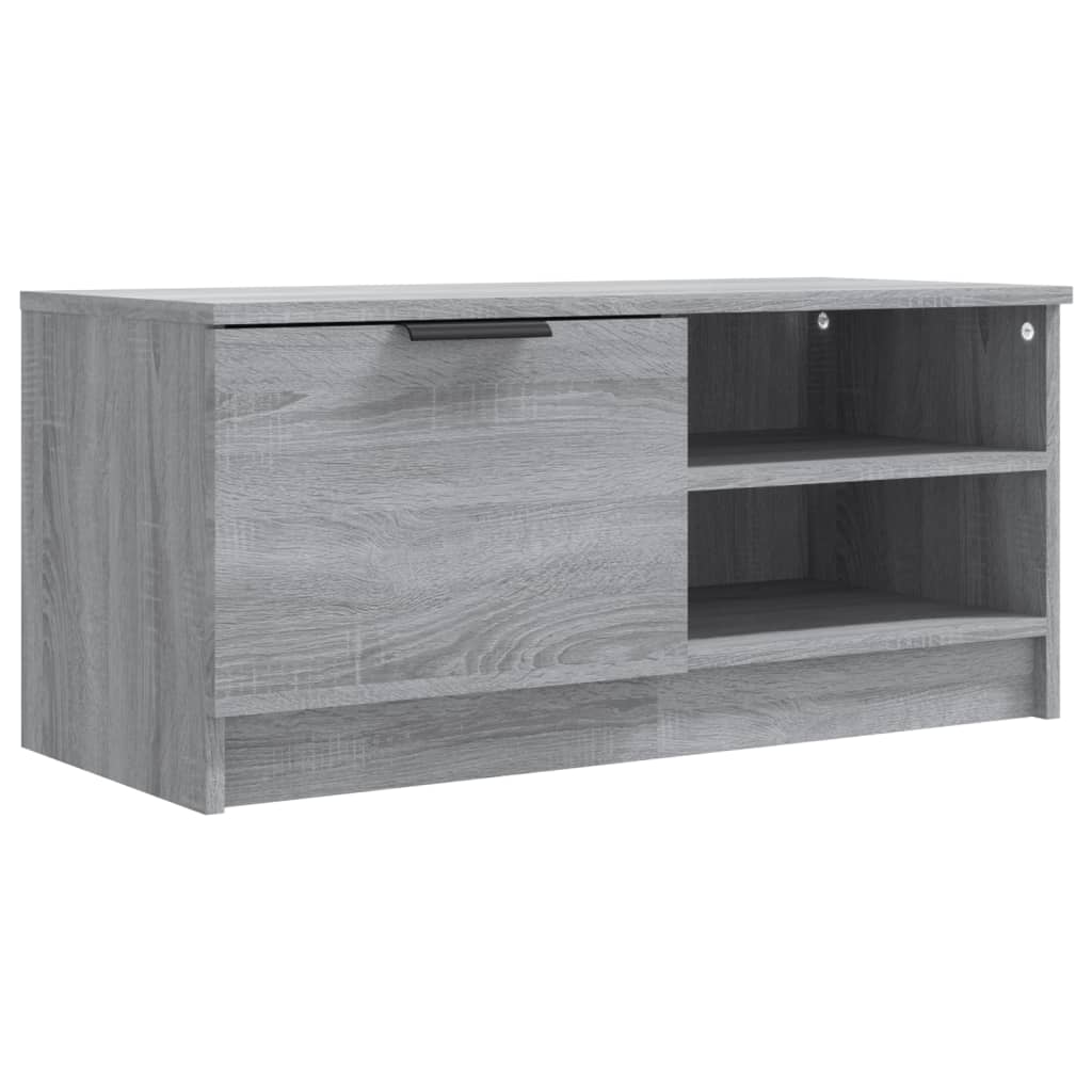 Tv-meubelen 2 st 80x35x36,5 cm bewerkt hout grijs sonoma eiken is nu te koop bij PeponiXL, paradijselijk wonen!