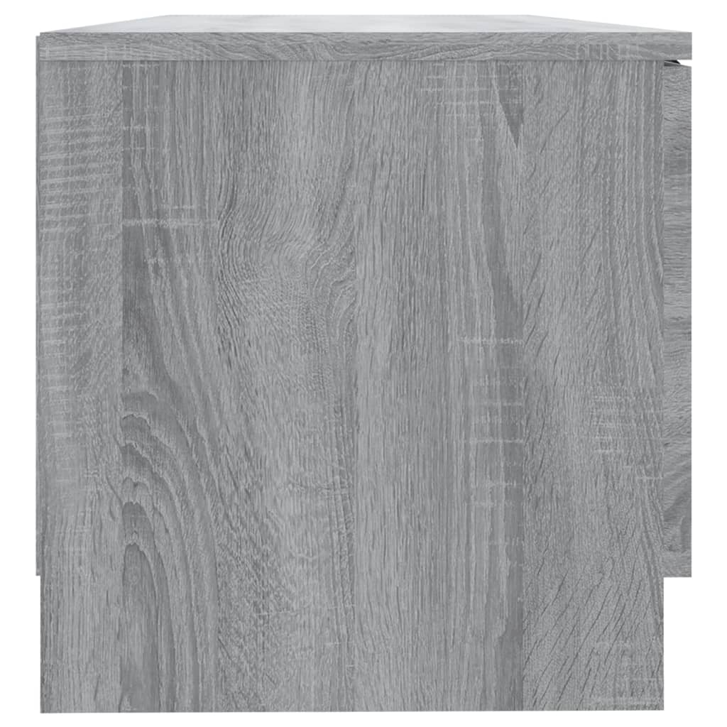 Tv-meubelen 2 st 80x35x36,5 cm bewerkt hout grijs sonoma eiken is nu te koop bij PeponiXL, paradijselijk wonen!