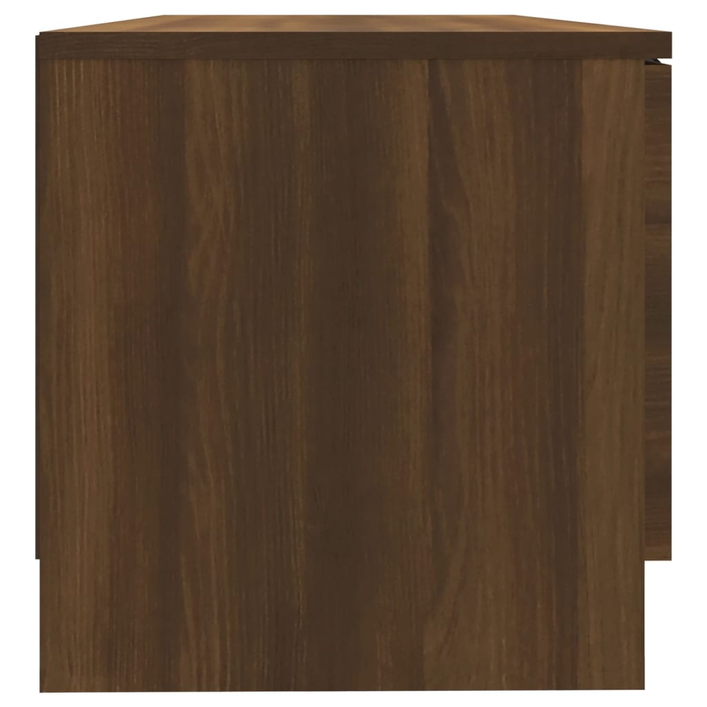 Tv-meubelen 2 st 80x35x36,5 cm bewerkt hout bruin eikenkleur is nu te koop bij PeponiXL, paradijselijk wonen!