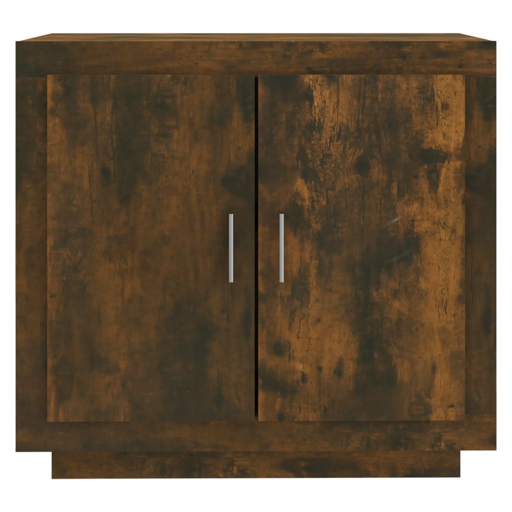 Dressoir 80x40x75 cm bewerkt hout gerookt eikenkleurig is nu te koop bij PeponiXL, paradijselijk wonen!