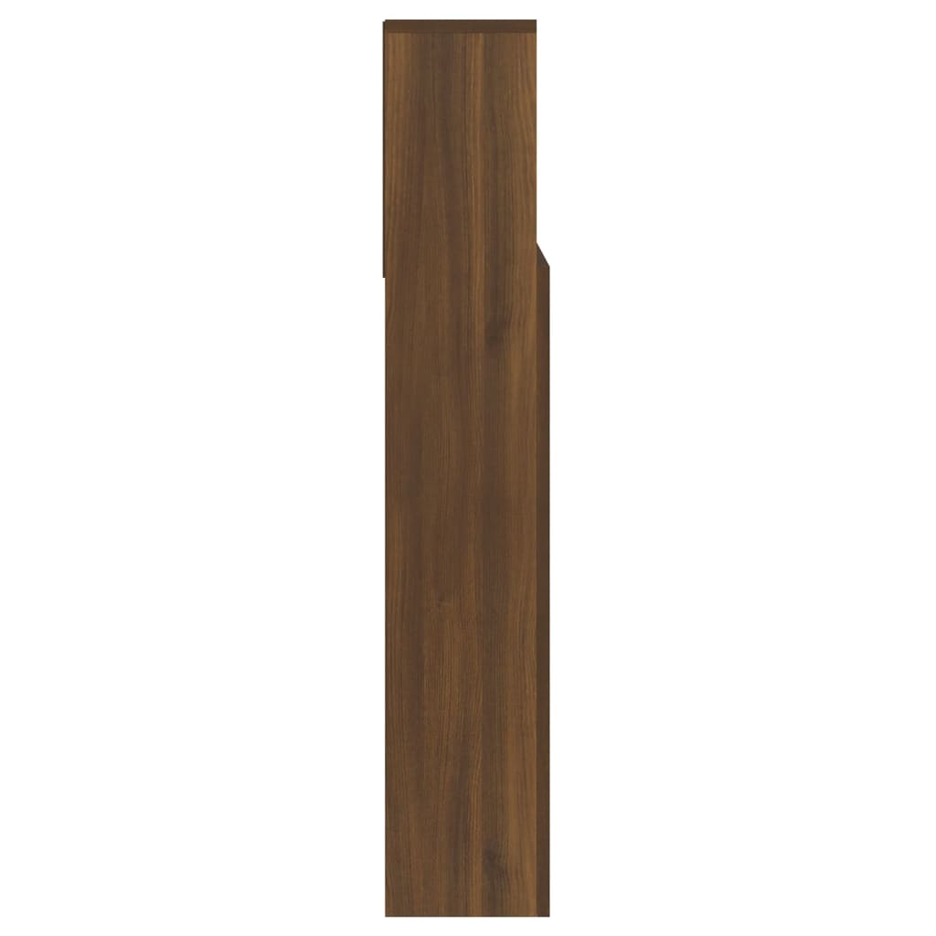 Hoofdbordkast 140x19x103,5 cm bruin eikenkleur is nu te koop bij PeponiXL, paradijselijk wonen!
