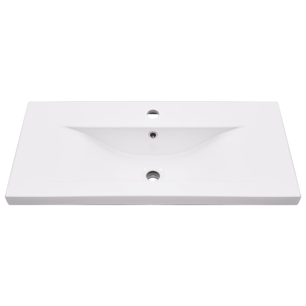 Wastafelframe met inbouwwastafel ijzer zwart is nu te koop bij PeponiXL, paradijselijk wonen!