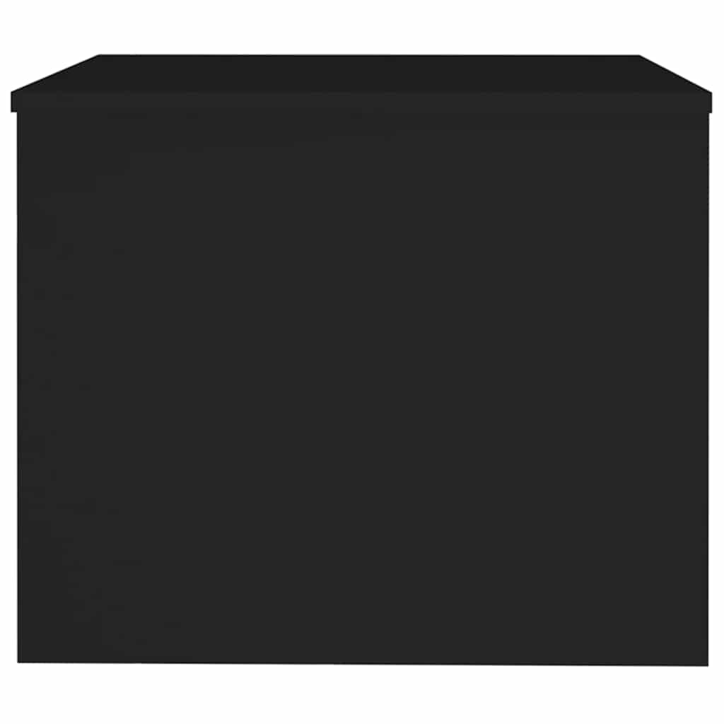Salontafel 80x50x40 cm bewerkt hout zwart