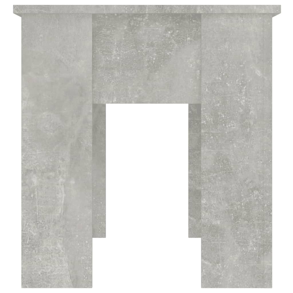 Salontafel 101x49x52 cm bewerkt hout betongrijs
