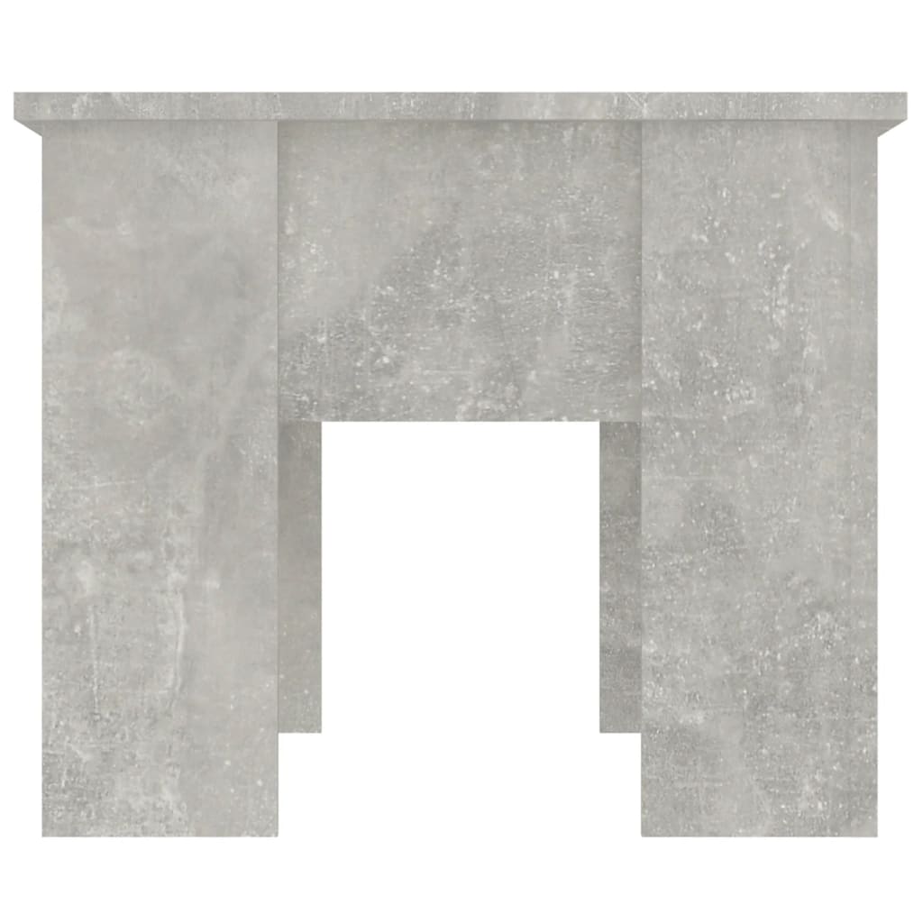 Salontafel 79x49x41 cm bewerkt hout betongrijs is nu te koop bij PeponiXL, paradijselijk wonen!