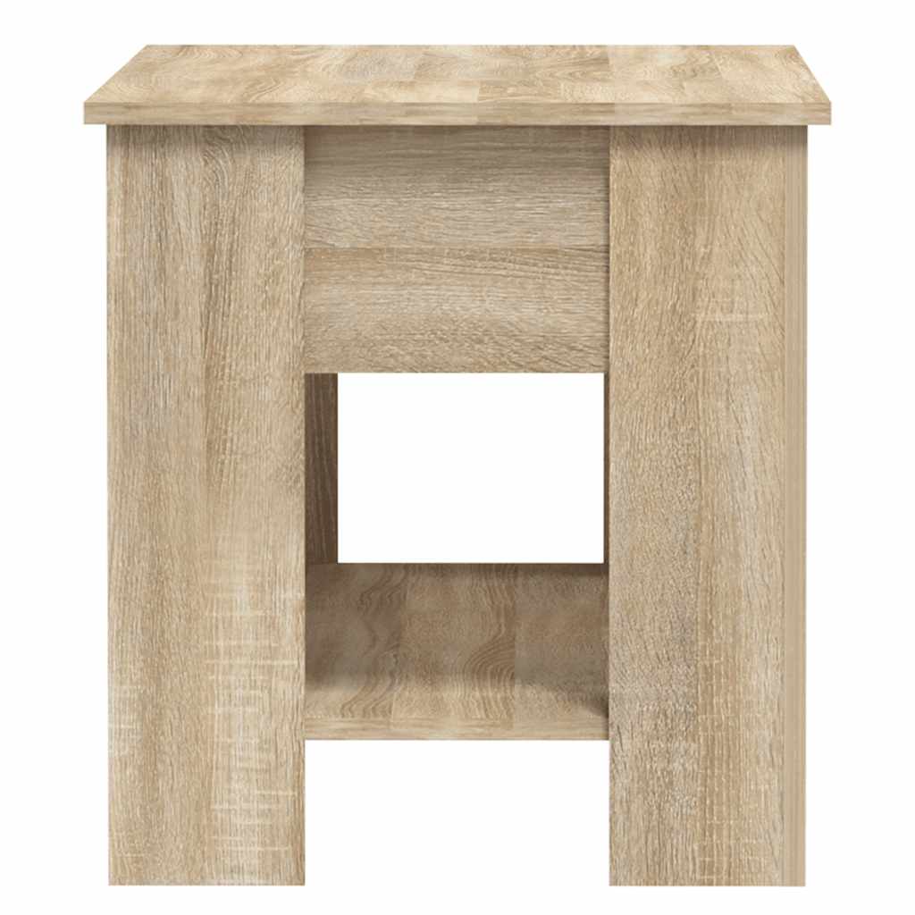 Salontafel 101x49x52 cm bewerkt hout sonoma eikenkleurig is nu te koop bij PeponiXL, paradijselijk wonen!