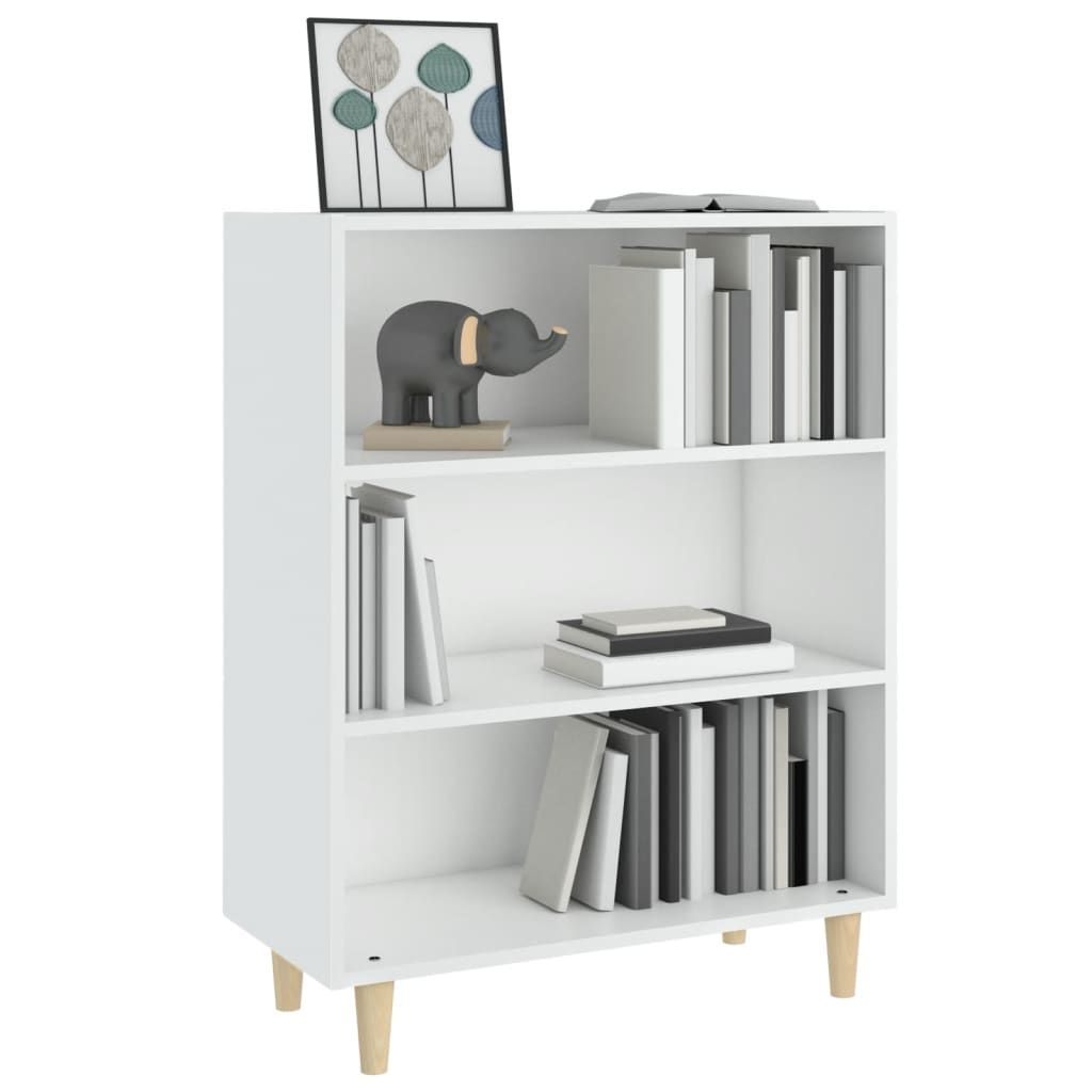 Dressoir 69,5x32,5x90 cm bewerkt hout wit is nu te koop bij PeponiXL, paradijselijk wonen!