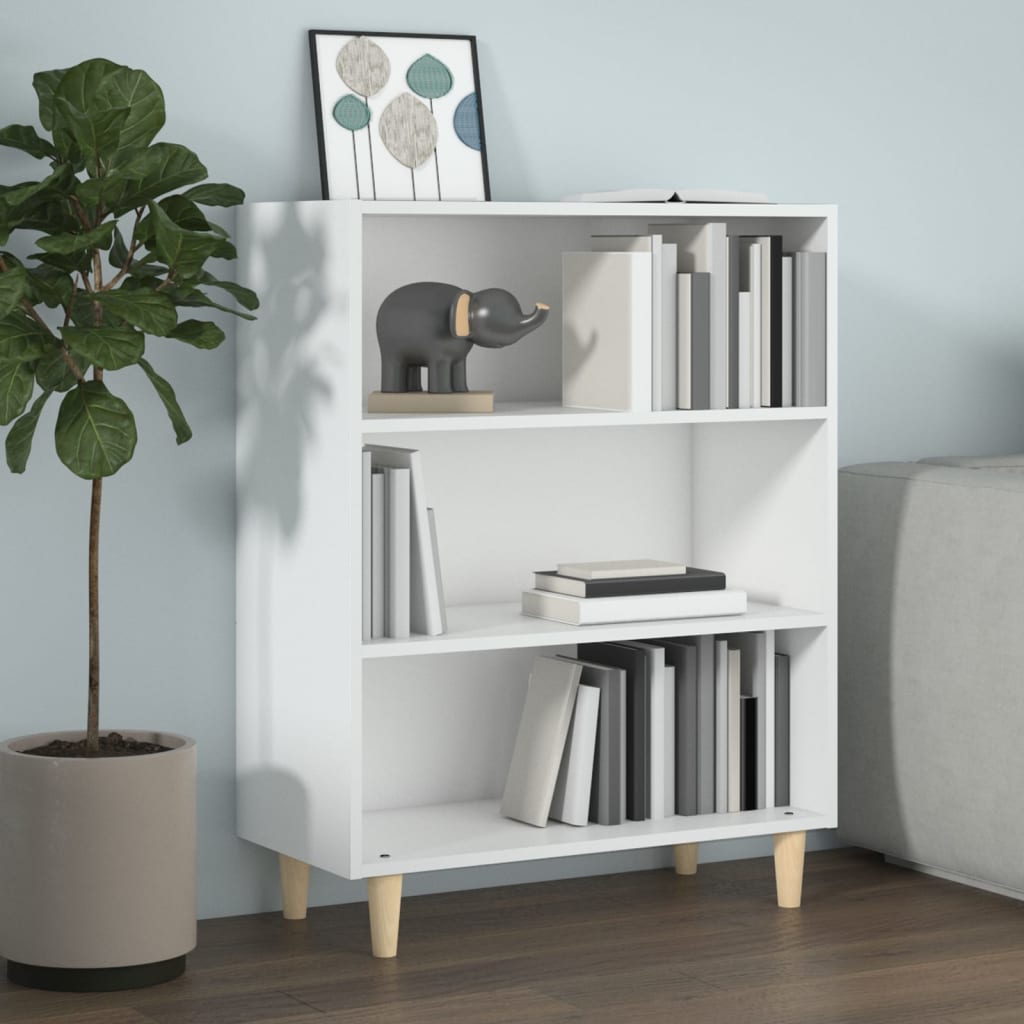 Dressoir 69,5x32,5x90 cm bewerkt hout wit is nu te koop bij PeponiXL, paradijselijk wonen!