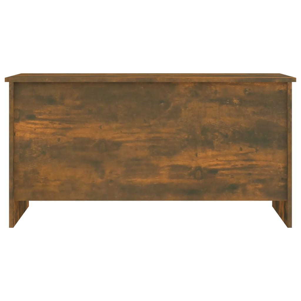 Salontafel 102x55,5x52,5 cm bewerkt hout gerookt eikenkleurig is nu te koop bij PeponiXL, paradijselijk wonen!
