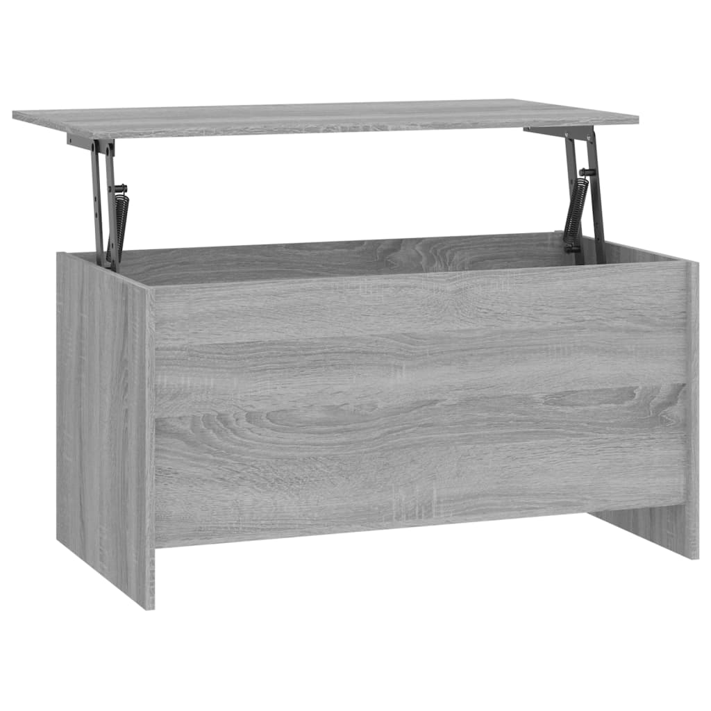 Salontafel 102x55,5x52,5 cm bewerkt hout grijs sonoma eiken is nu te koop bij PeponiXL, paradijselijk wonen!