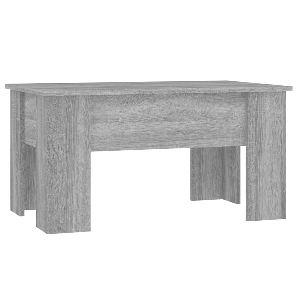 Salontafel 79x49x41 cm bewerkt hout grijs sonoma eikenkleurig is nu te koop bij PeponiXL, paradijselijk wonen!