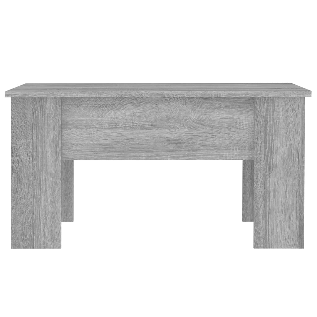 Salontafel 79x49x41 cm bewerkt hout grijs sonoma eikenkleurig is nu te koop bij PeponiXL, paradijselijk wonen!