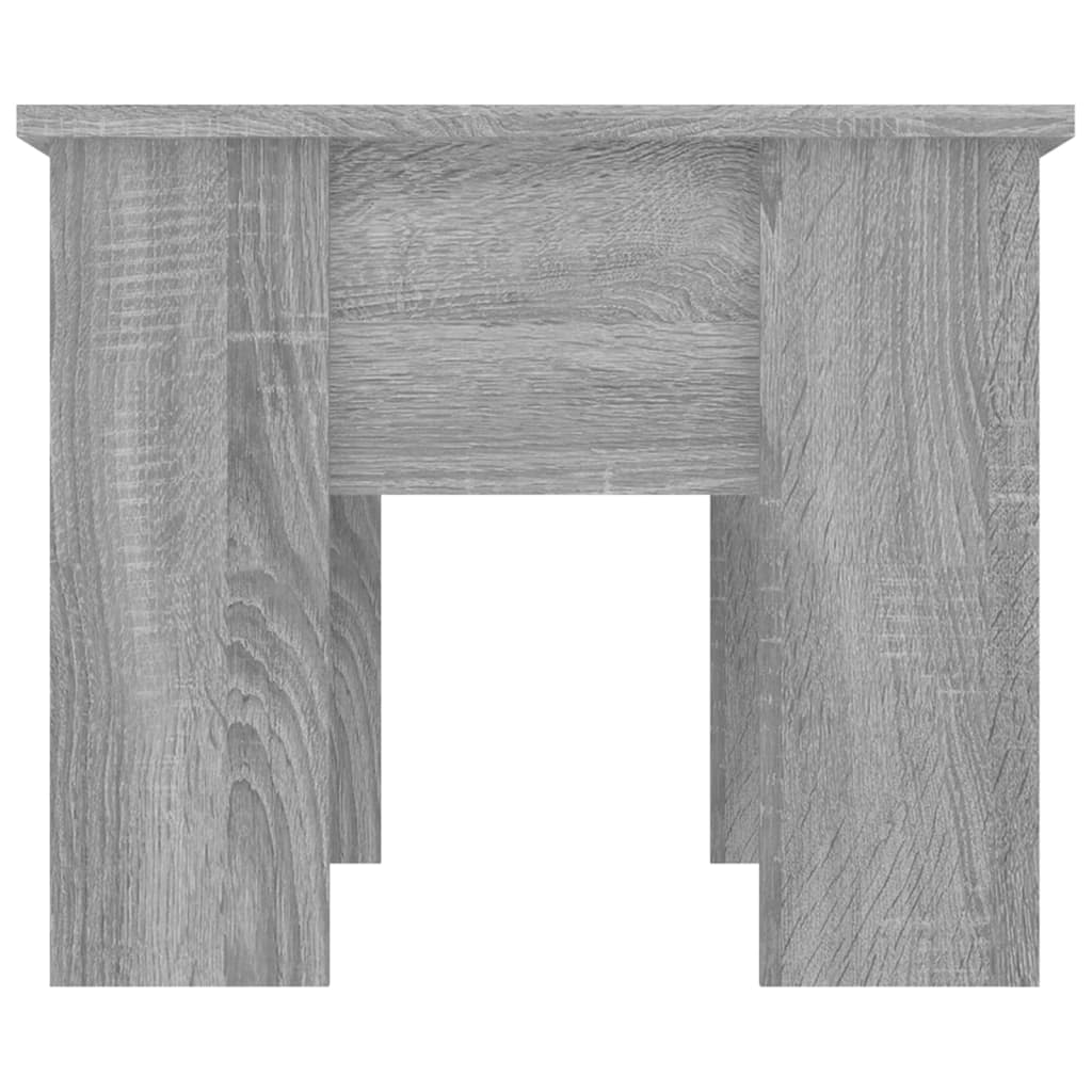 Salontafel 79x49x41 cm bewerkt hout grijs sonoma eikenkleurig is nu te koop bij PeponiXL, paradijselijk wonen!