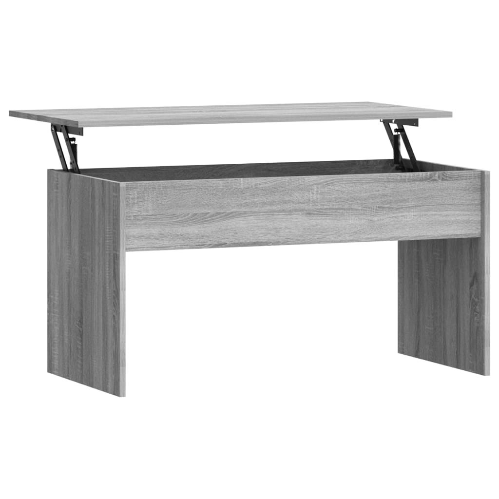 Salontafel 102x50,5x52,5 cm bewerkt hout grijs sonoma eiken is nu te koop bij PeponiXL, paradijselijk wonen!