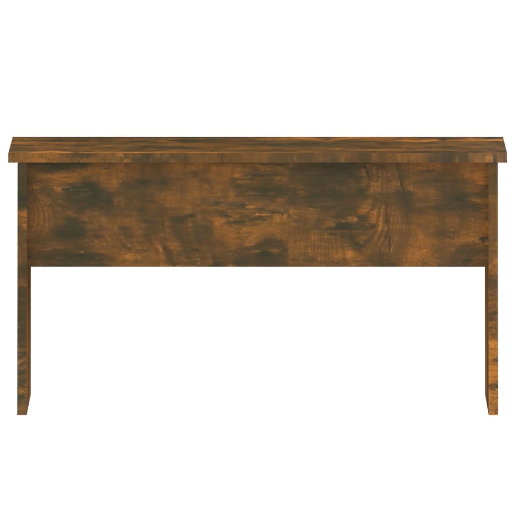 Salontafel 80x50,5x41,5 cm bewerkt hout gerookt eikenkleurig is nu te koop bij PeponiXL, paradijselijk wonen!