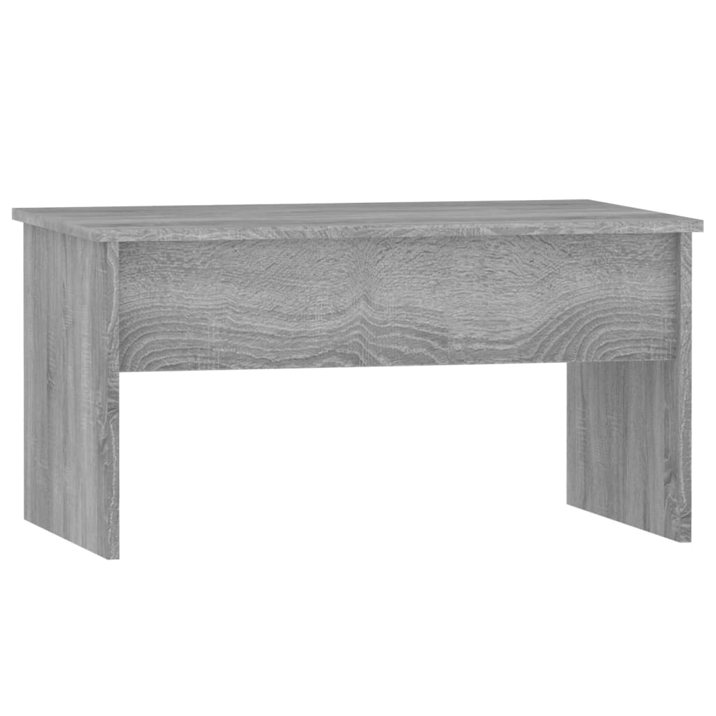 Salontafel 80x50,5x41,5 cm bewerkt hout grijs sonoma eikenkleur is nu te koop bij PeponiXL, paradijselijk wonen!