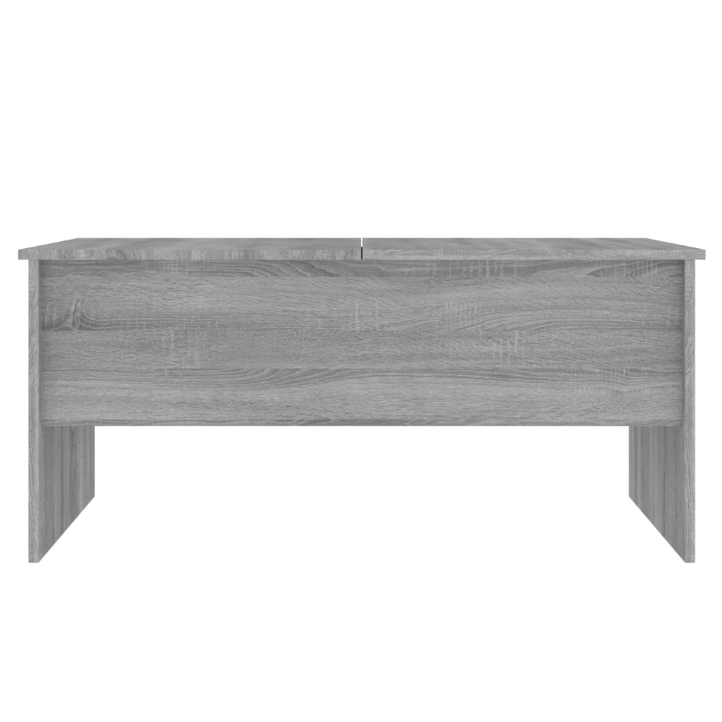 Salontafel 102x50,5x46,5 cm bewerkt hout grijs sonoma eiken is nu te koop bij PeponiXL, paradijselijk wonen!