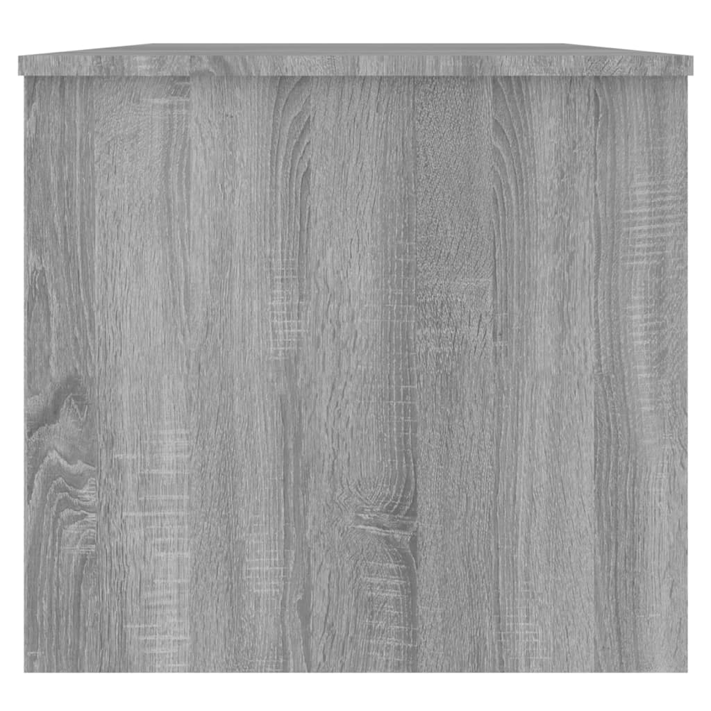 Salontafel 102x50,5x46,5 cm bewerkt hout grijs sonoma eiken is nu te koop bij PeponiXL, paradijselijk wonen!