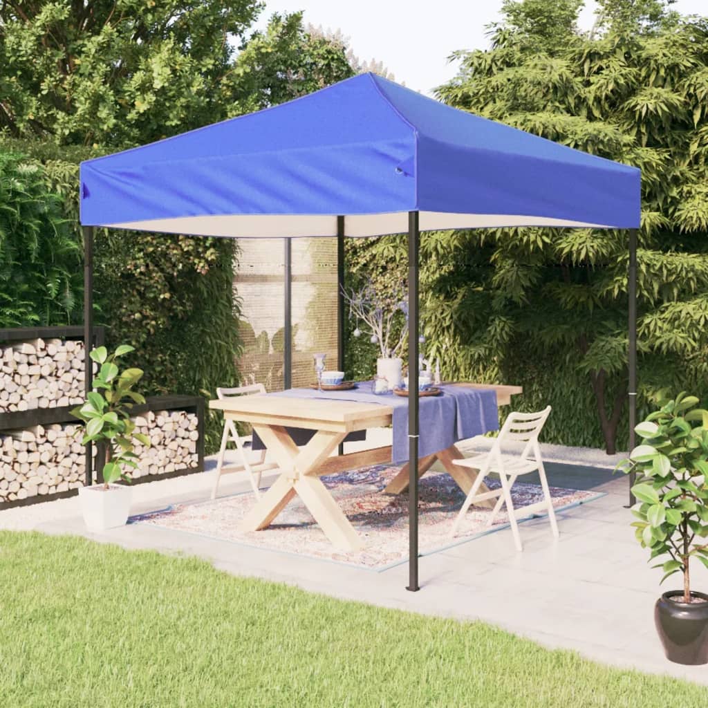 Partytent inklapbaar 2x2 m blauw is nu te koop bij PeponiXL, paradijselijk wonen!