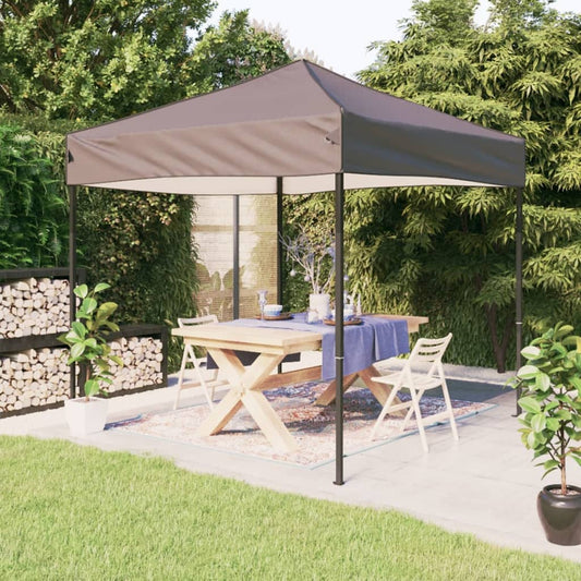 Partytent inklapbaar 2x2 m taupe is nu te koop bij PeponiXL, paradijselijk wonen!
