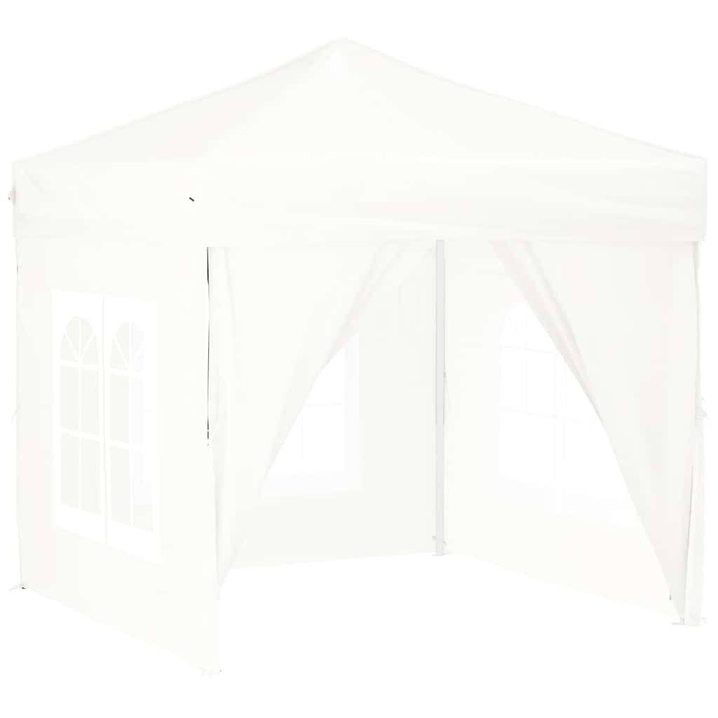 Partytent inklapbaar met zijwanden 2x2 m wit is nu te koop bij PeponiXL, paradijselijk wonen!