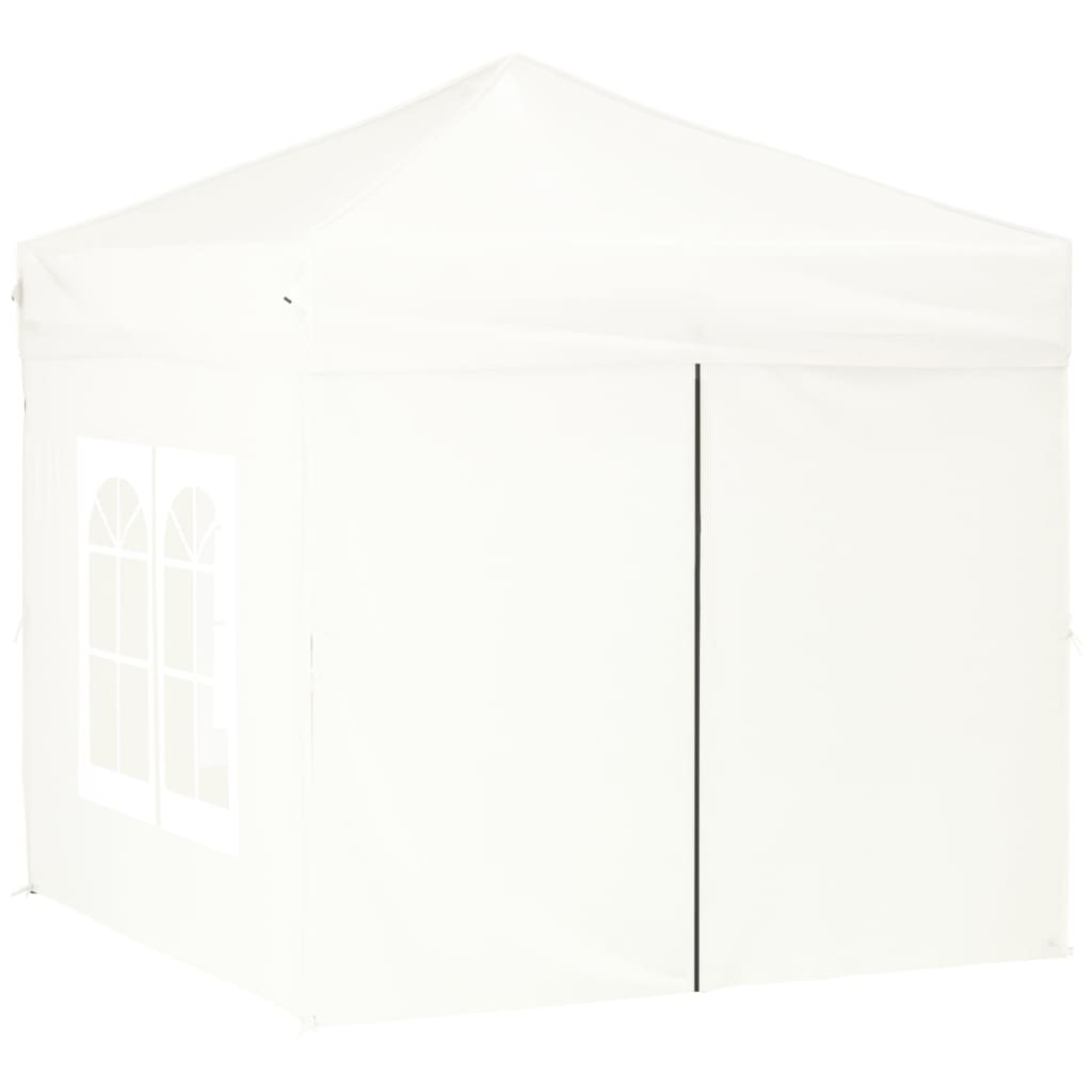 Partytent inklapbaar met zijwanden 2x2 m wit is nu te koop bij PeponiXL, paradijselijk wonen!