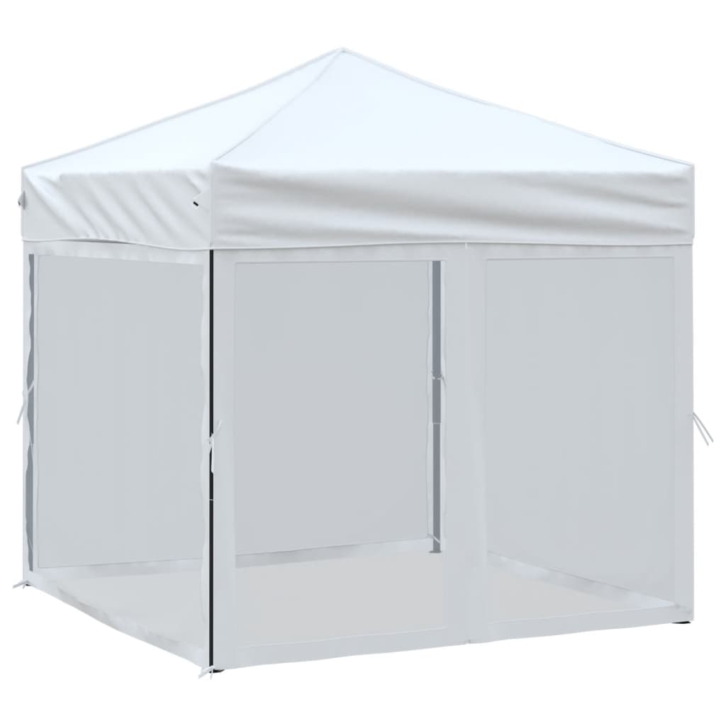 Partytent inklapbaar met zijwanden 2x2 m wit is nu te koop bij PeponiXL, paradijselijk wonen!