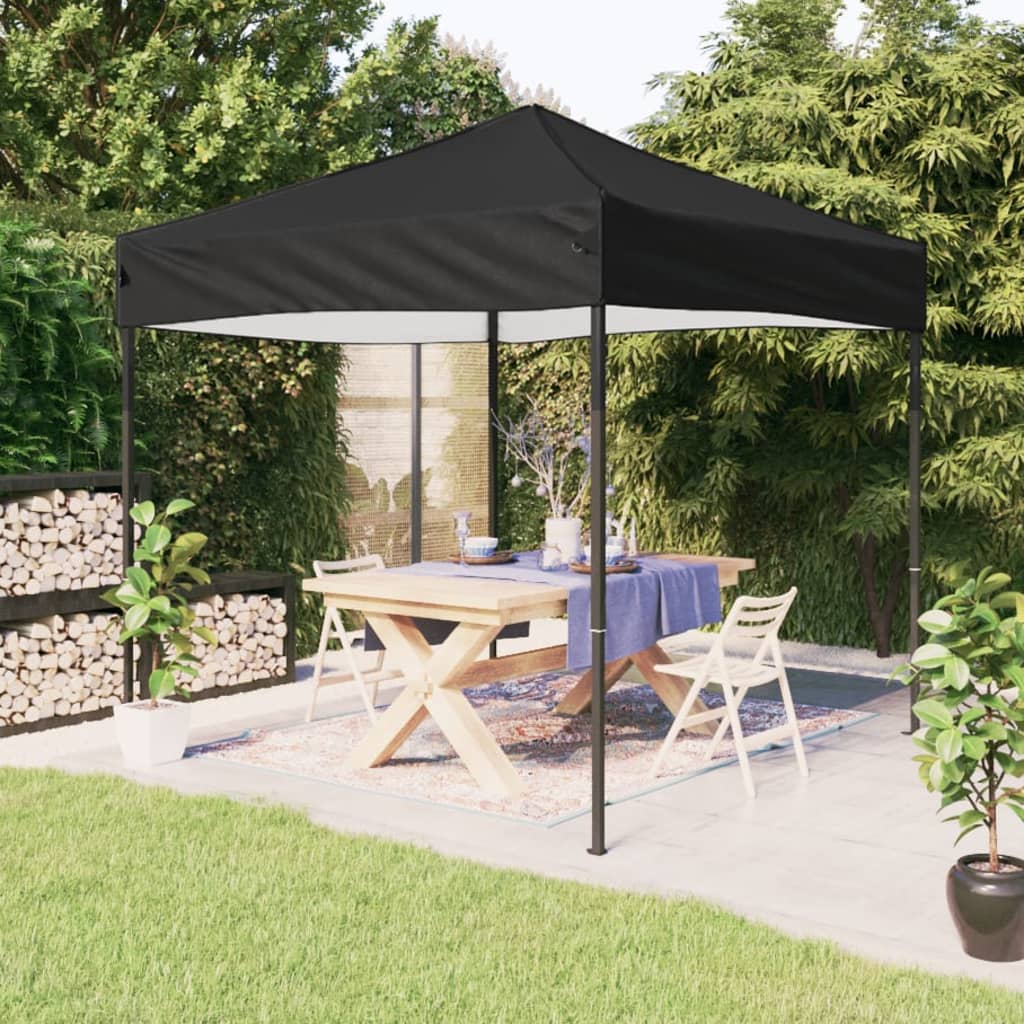 Partytent inklapbaar 3x3 m zwart is nu te koop bij PeponiXL, paradijselijk wonen!