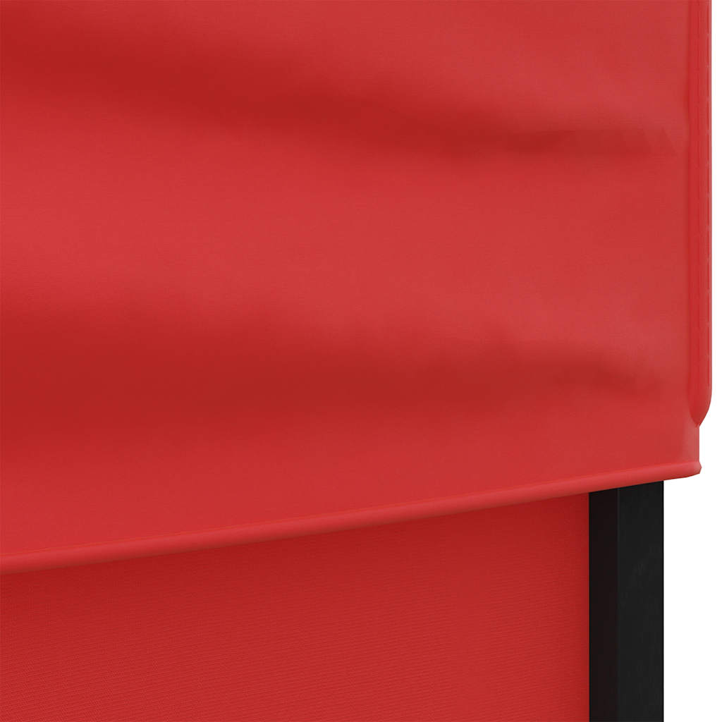 Partytent inklapbaar met zijwanden 3x3 m rood is nu te koop bij PeponiXL, paradijselijk wonen!