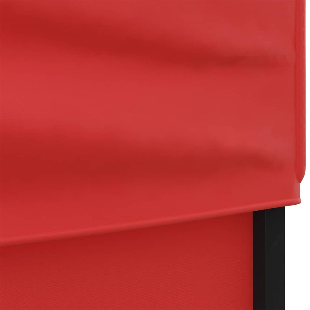 Partytent inklapbaar met zijwanden 3x3 m rood is nu te koop bij PeponiXL, paradijselijk wonen!