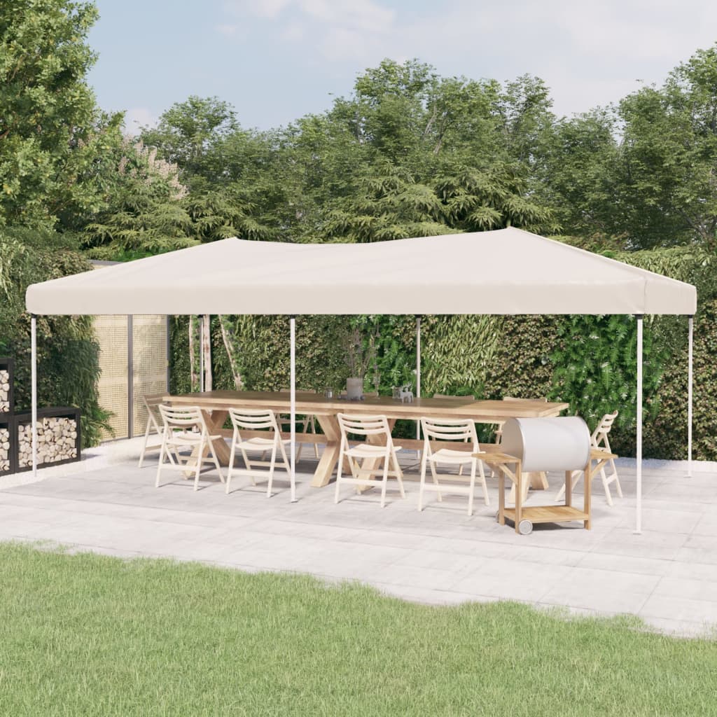 Partytent inklapbaar 3x6 m crèmekleurig is nu te koop bij PeponiXL, paradijselijk wonen!