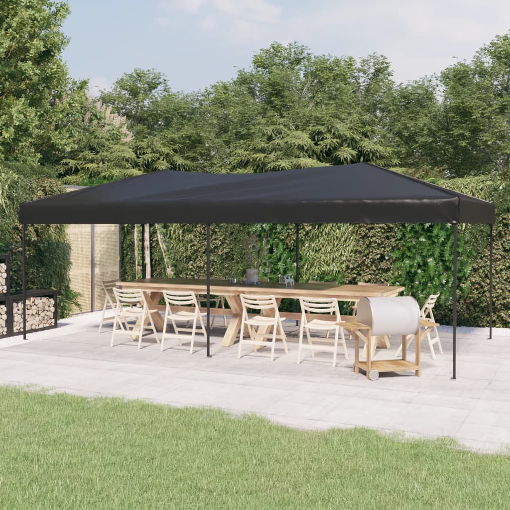 Partytent inklapbaar 3x6 m antracietkleurig is nu te koop bij PeponiXL, paradijselijk wonen!