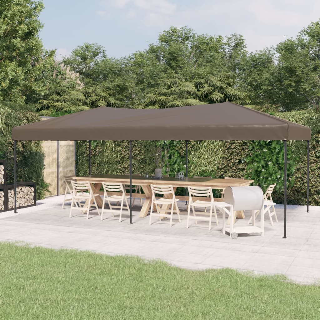 Partytent inklapbaar 3x6 m taupe is nu te koop bij PeponiXL, paradijselijk wonen!