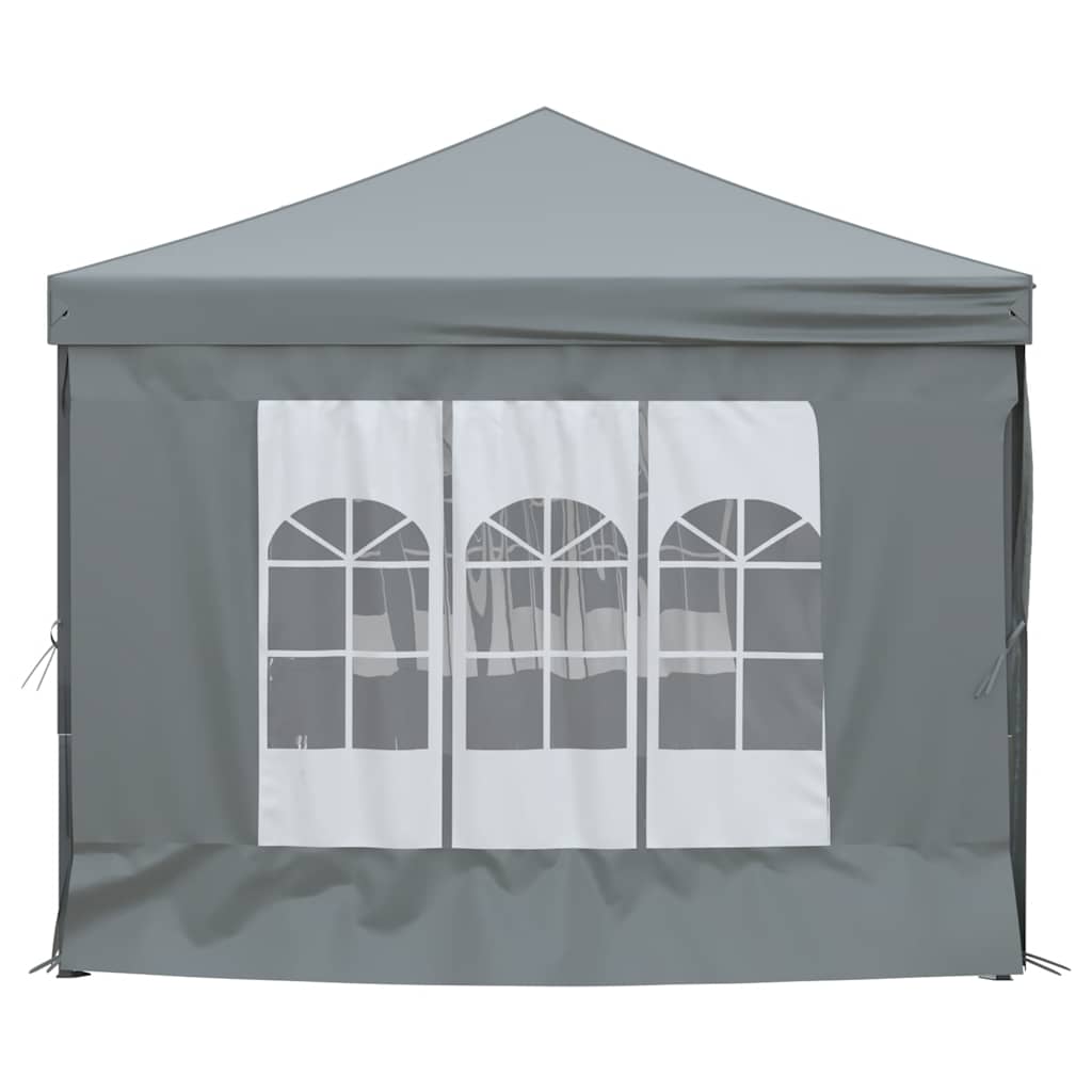 Partytent inklapbaar met zijwanden 3x6 m antracietkleurig is nu te koop bij PeponiXL, paradijselijk wonen!