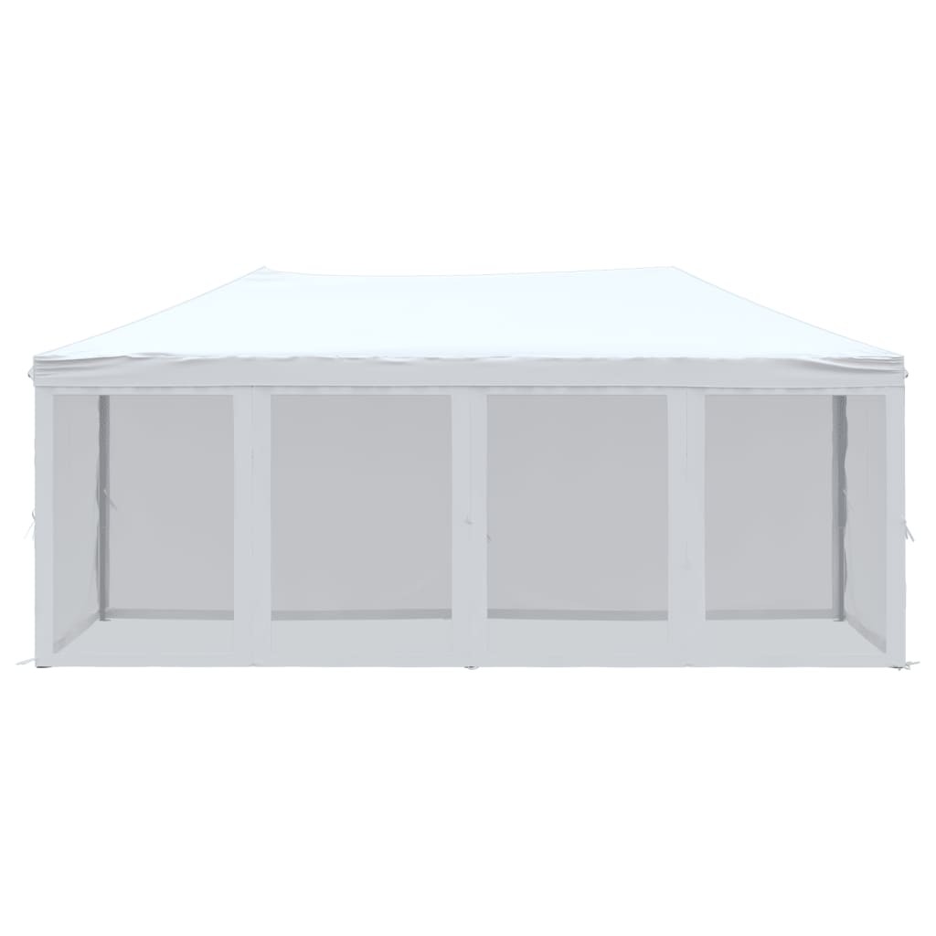 Partytent inklapbaar met zijwanden 3x6 m wit is nu te koop bij PeponiXL, paradijselijk wonen!