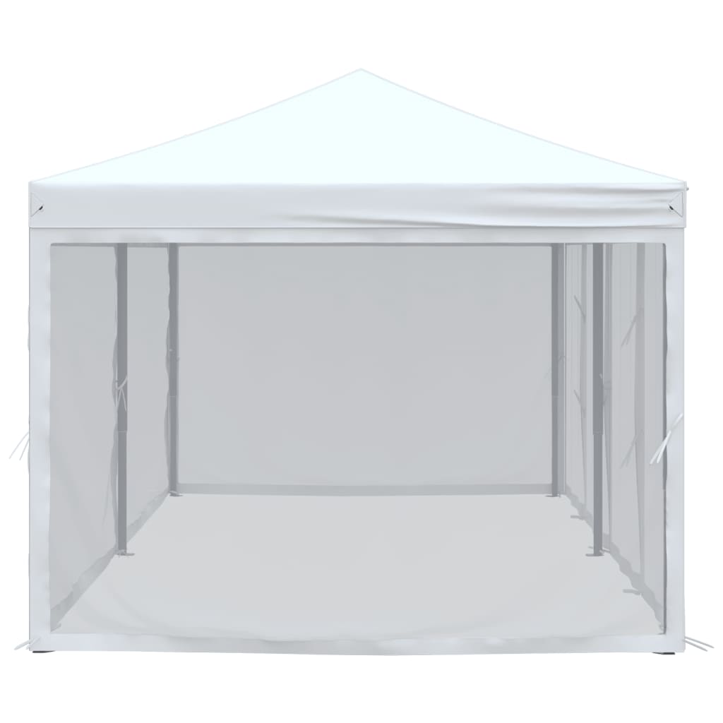 Partytent inklapbaar met zijwanden 3x6 m wit is nu te koop bij PeponiXL, paradijselijk wonen!