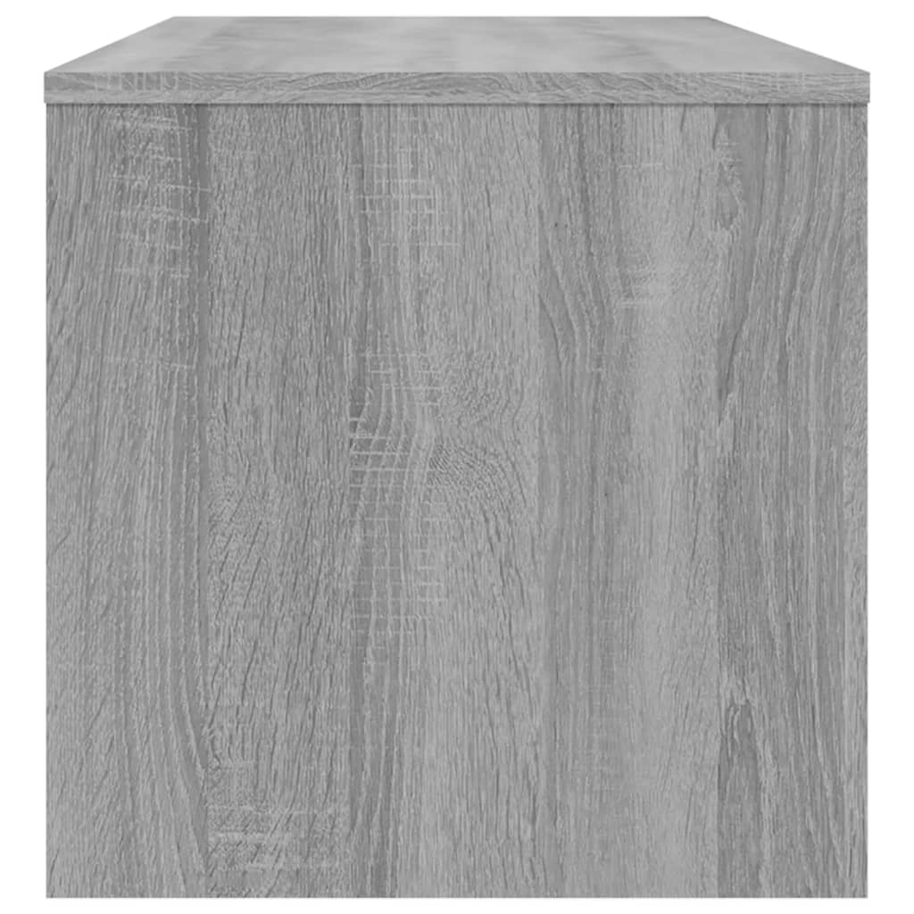 Tv-meubel 100x40x40 cm bewerkt hout grijs sonoma eikenkleurig is nu te koop bij PeponiXL, paradijselijk wonen!