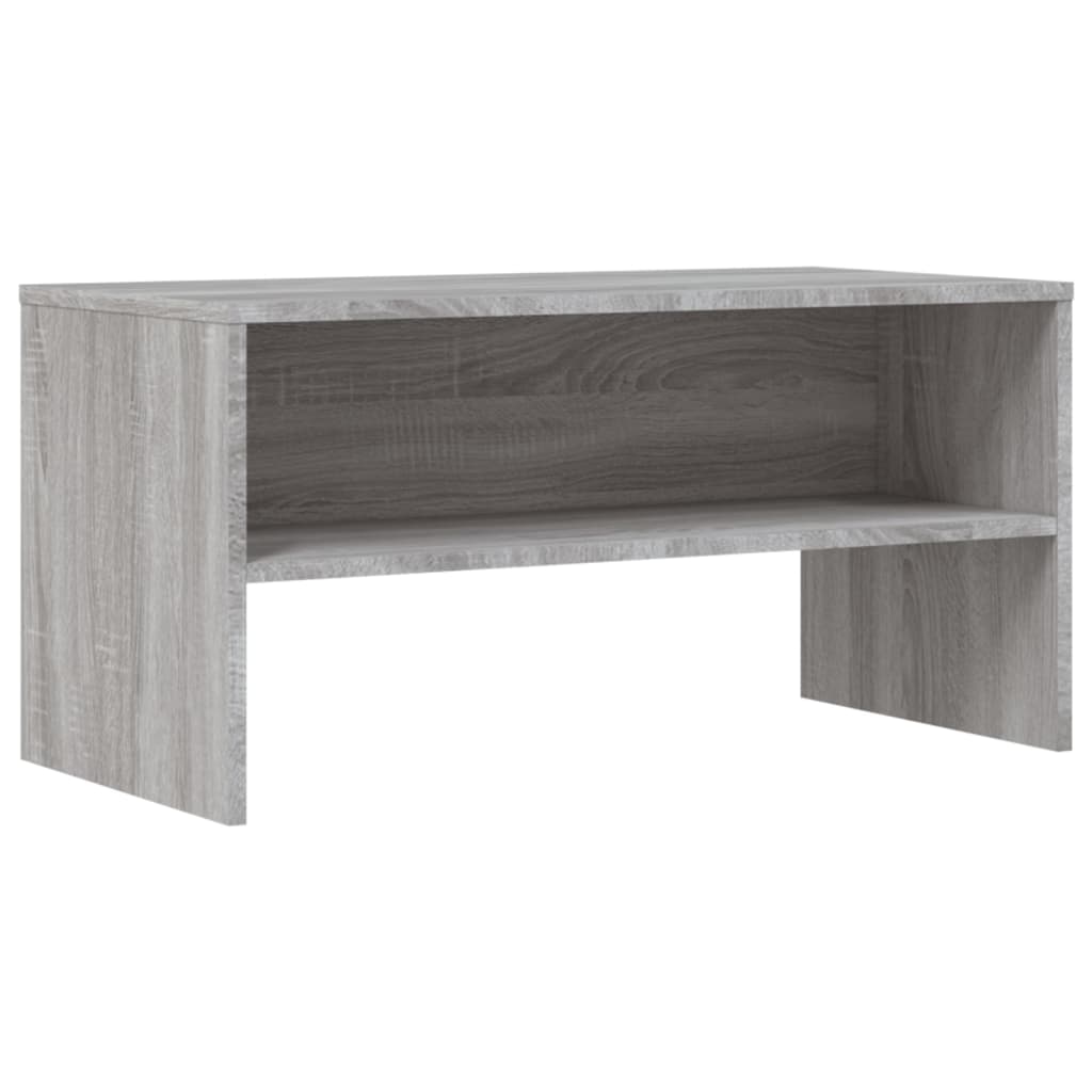 Tv-meubel 80x40x40 cm bewerkt hout grijs sonoma eikenkleurig is nu te koop bij PeponiXL, paradijselijk wonen!
