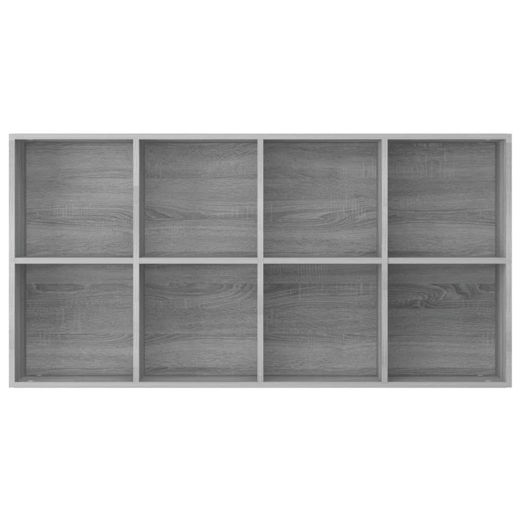 Boekenkast 66x30x130 cm bewerkt hout sonoma grijs is nu te koop bij PeponiXL, paradijselijk wonen!