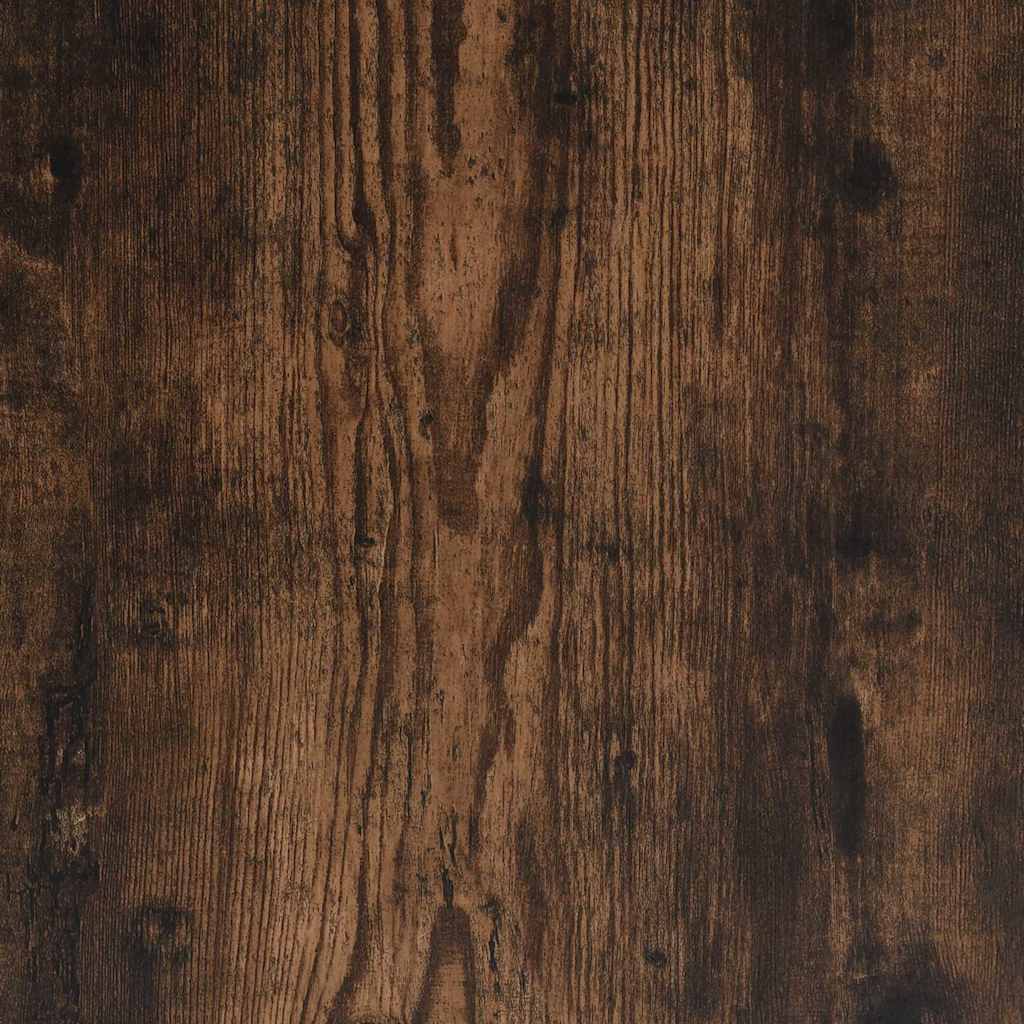 Salontafel 60x60x42 cm bewerkt hout gerookt eikenkleurig is nu te koop bij PeponiXL, paradijselijk wonen!
