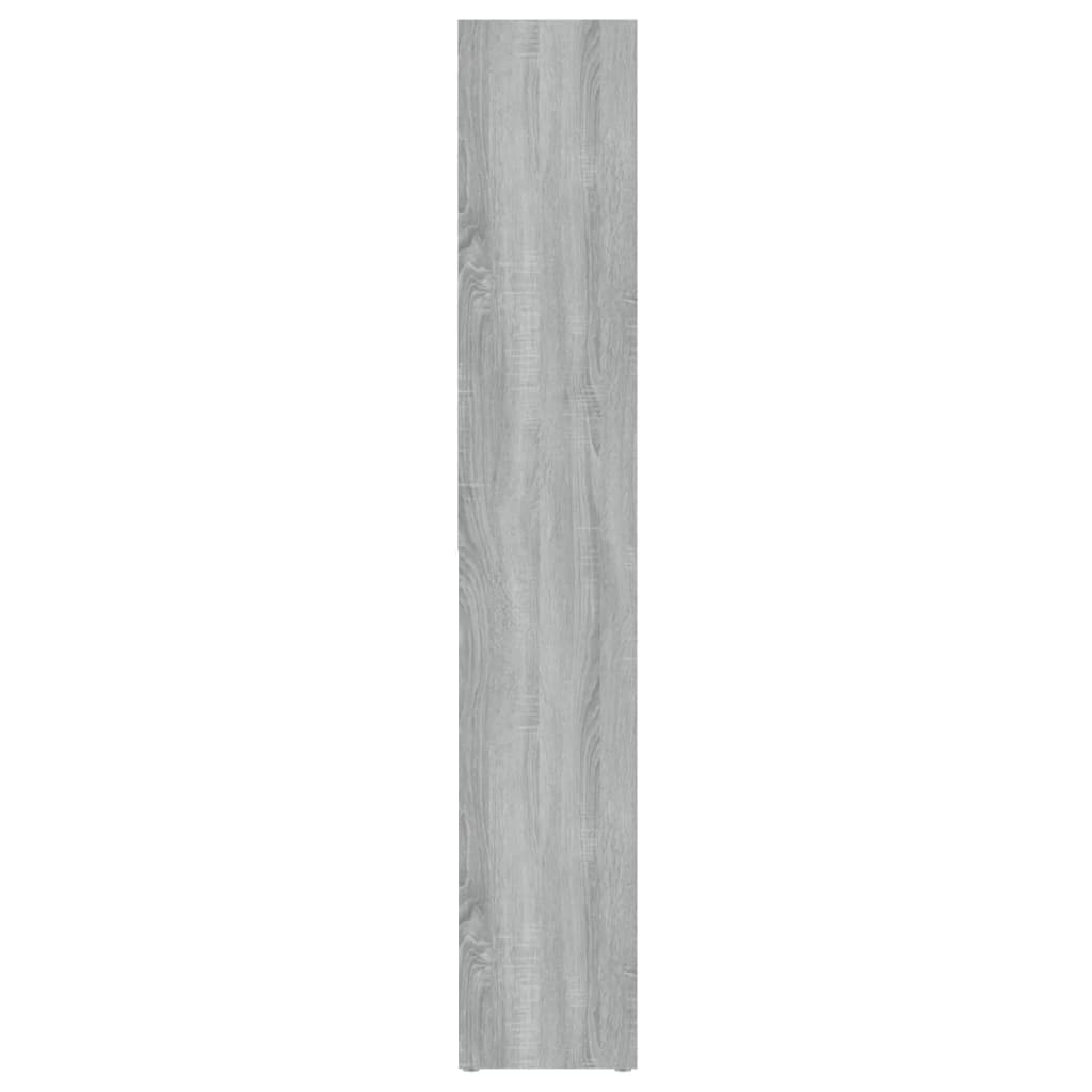 CD-kasten 2st 21x16x93,5cm bewerkt hout grijs sonoma eikenkleur is nu te koop bij PeponiXL, paradijselijk wonen!