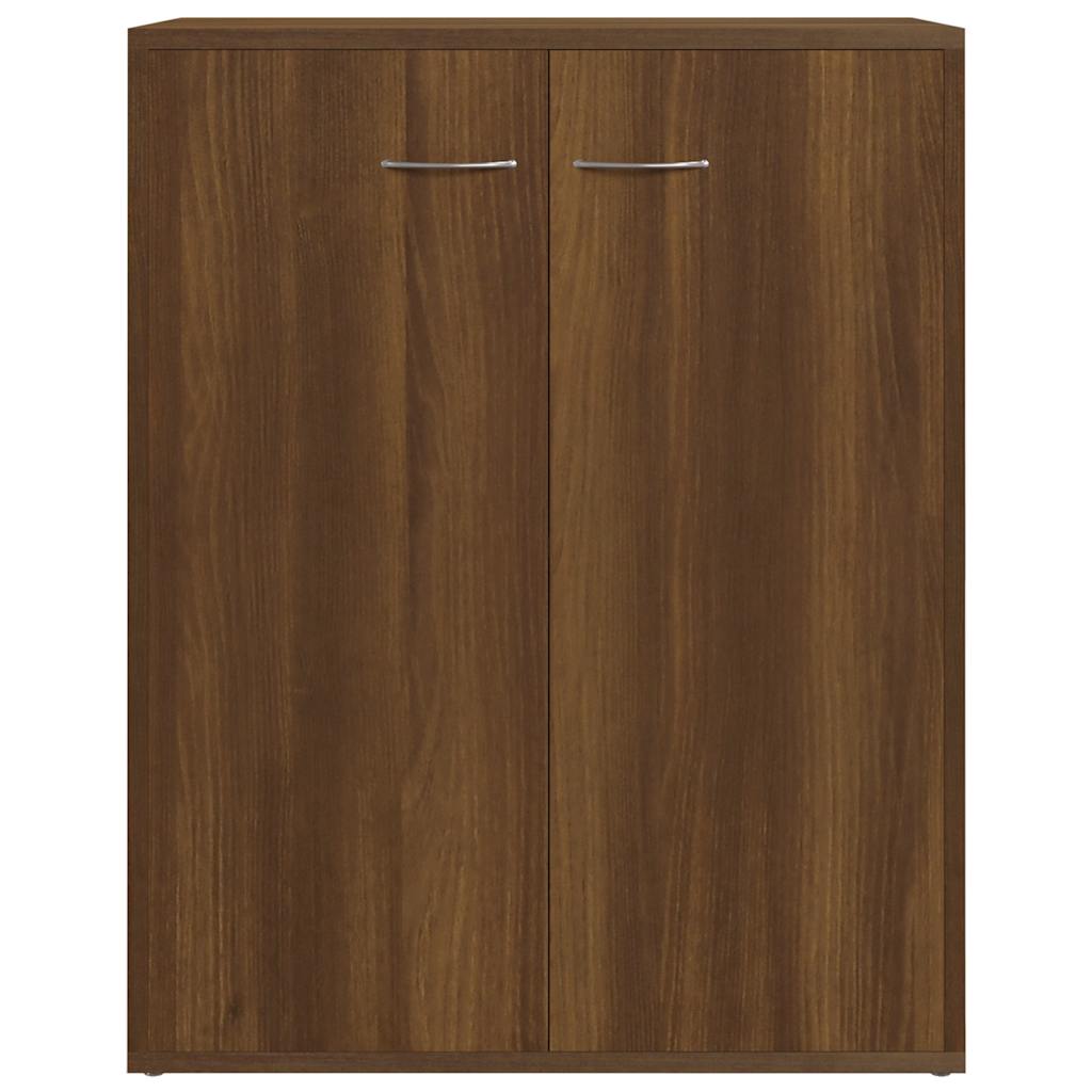 Dressoir 60x30x75 cm bewerkt hout bruin eikenkleur is nu te koop bij PeponiXL, paradijselijk wonen!