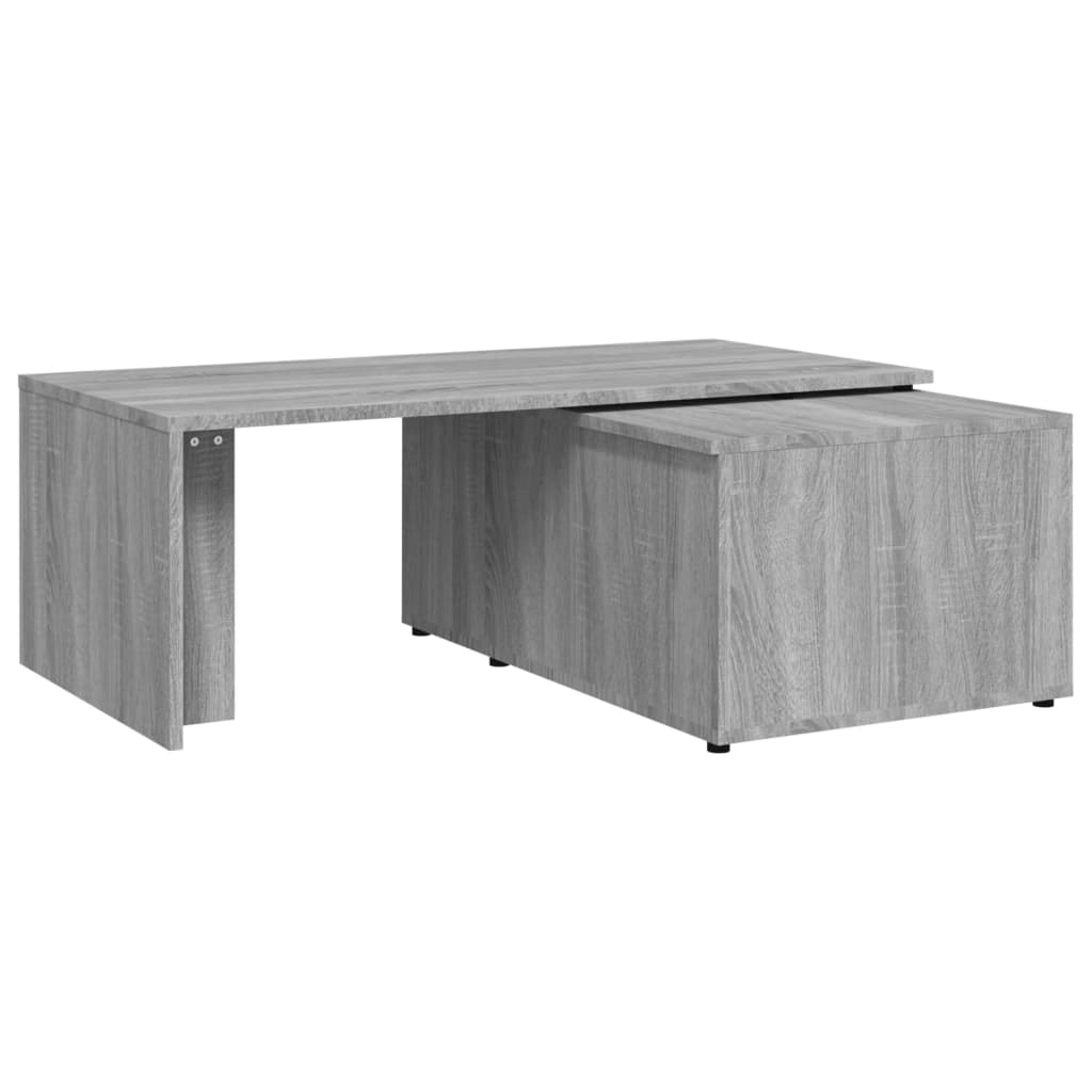 Salontafel 150x50x35 cm bewerkt hout grijs is nu te koop bij PeponiXL, paradijselijk wonen!