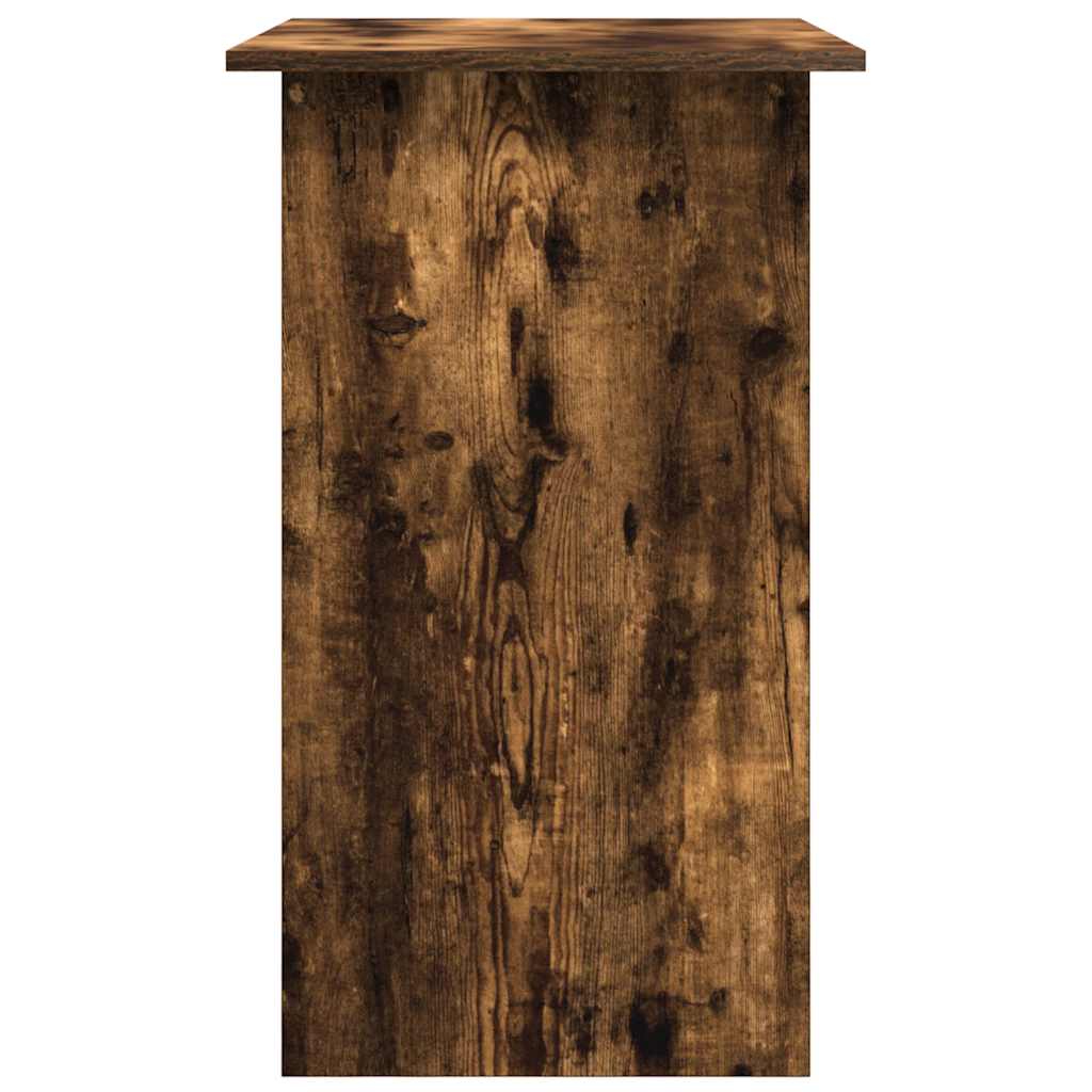 Bureau 80x45x74 cm bewerkt hout gerookt eikenkleurig is nu te koop bij PeponiXL, paradijselijk wonen!