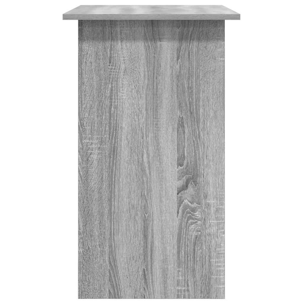 Bureau 80x45x74 cm bewerkt hout grijs sonoma eikenkleurig is nu te koop bij PeponiXL, paradijselijk wonen!