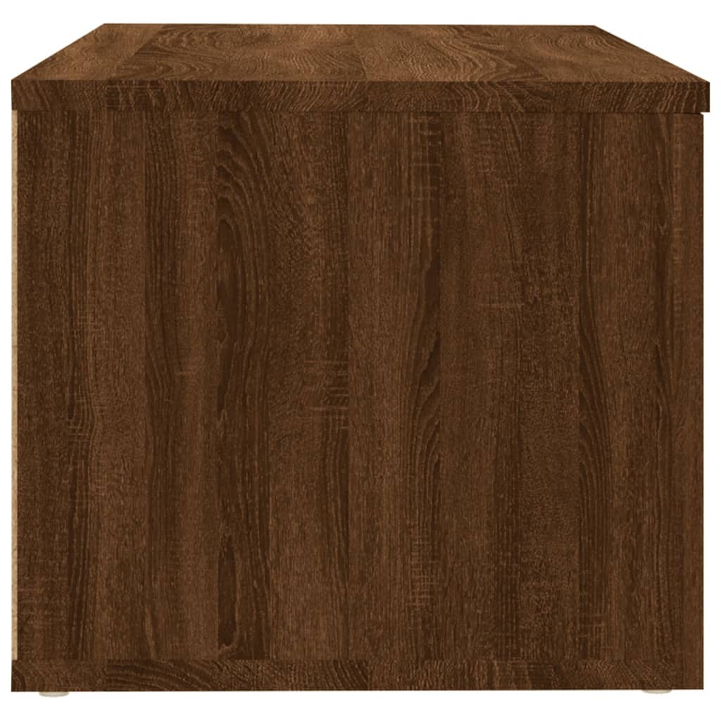 Tv-meubel 80x34x30 cm bewerkt hout bruin eikenkleur is nu te koop bij PeponiXL, paradijselijk wonen!