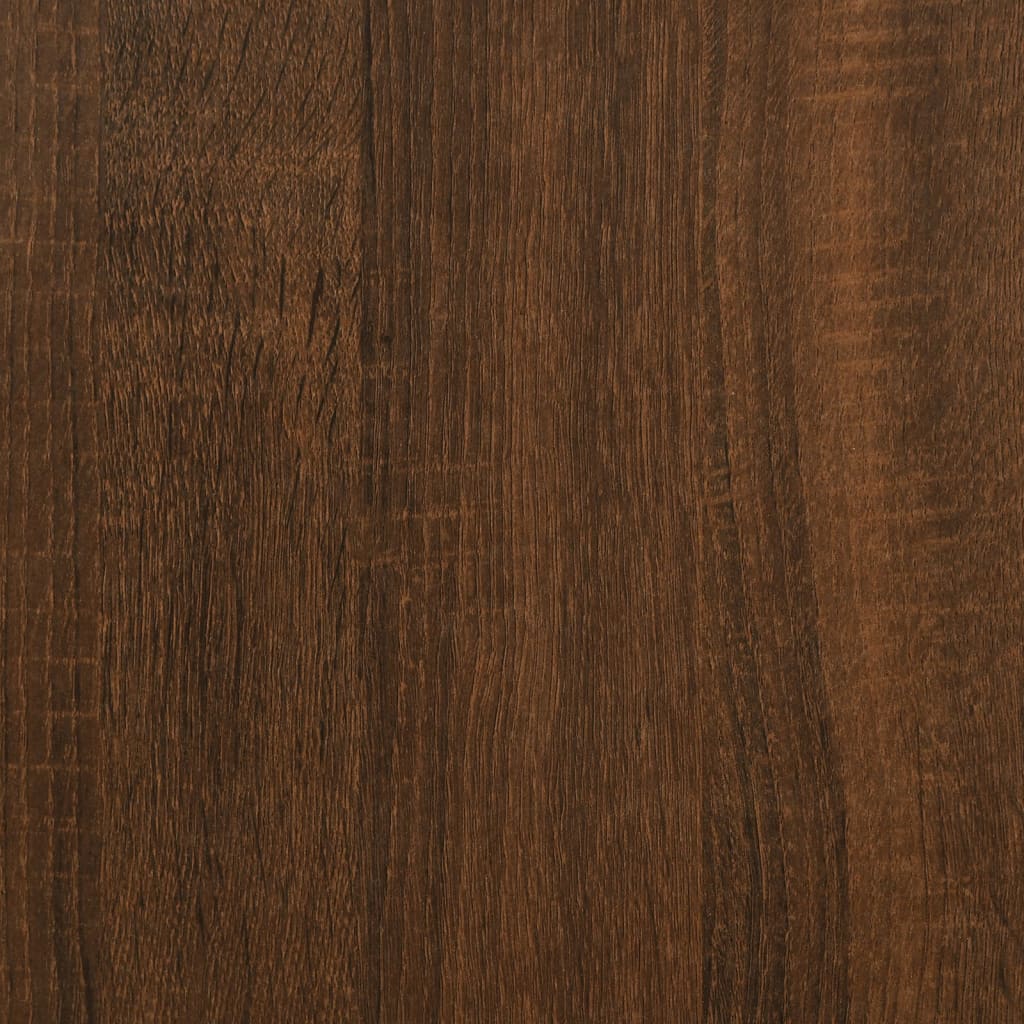 Tv-meubel 80x34x30 cm bewerkt hout bruin eikenkleur is nu te koop bij PeponiXL, paradijselijk wonen!